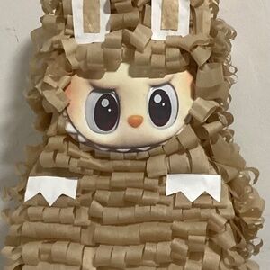 Labubu  Tan Pinata 19 x 12 x 6